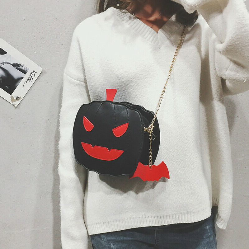 Pumpkin Shoulder Bag