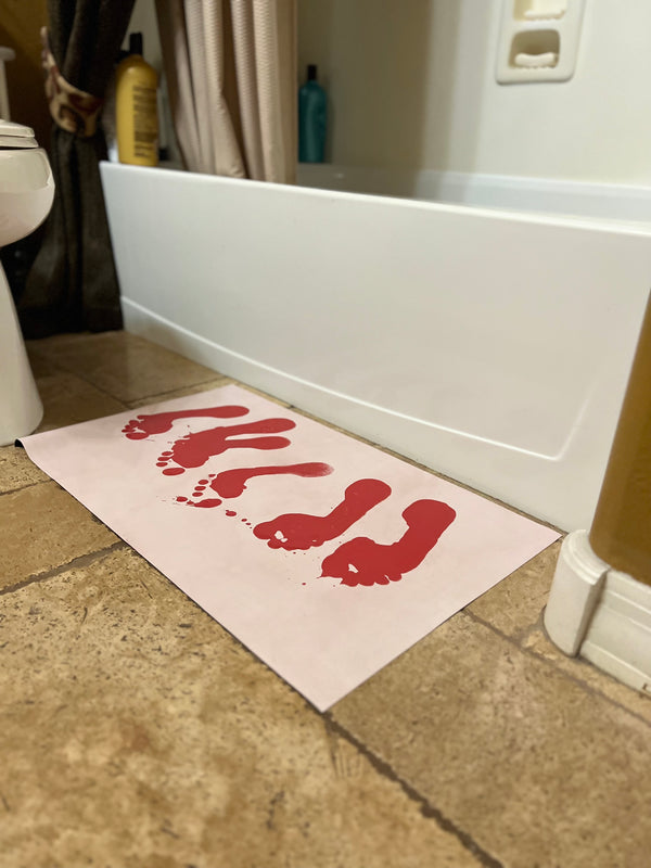 Bloody Bath Mat